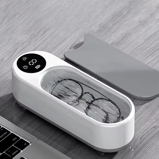 Portable Household Cleaning Machine, 450ml Ultrasonic Cleaner
