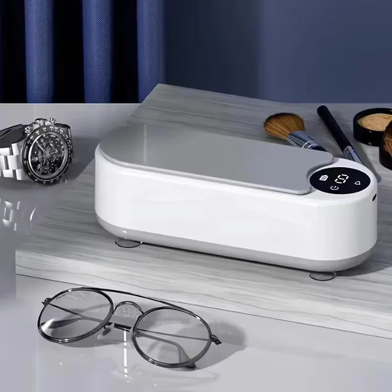 Portable Household Cleaning Machine, 450ml Ultrasonic Cleaner