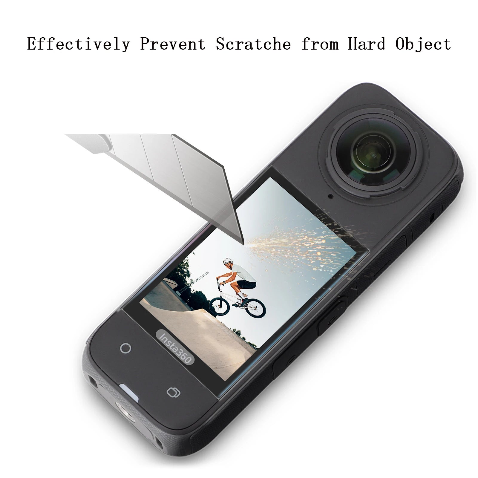 Lens Guards + Storage Bag + Screen Protector Film
