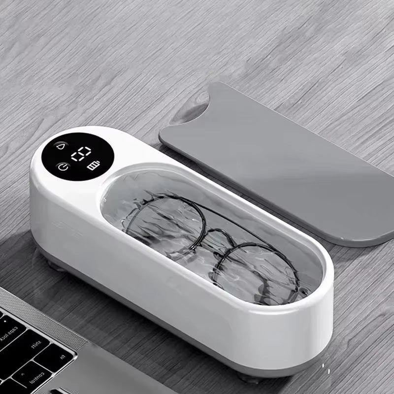 Portable Household Cleaning Machine, 450ml Ultrasonic Cleaner