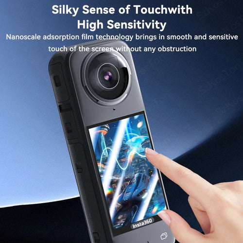 Lens Guards + Storage Bag + Screen Protector Film