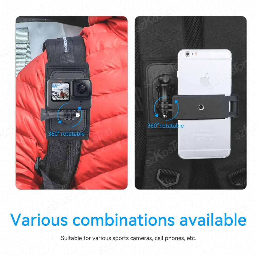 Bag Backpack Shoulder Strap Mount Strap Holder