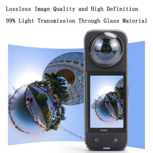 Lens Guards + Storage Bag + Screen Protector Film