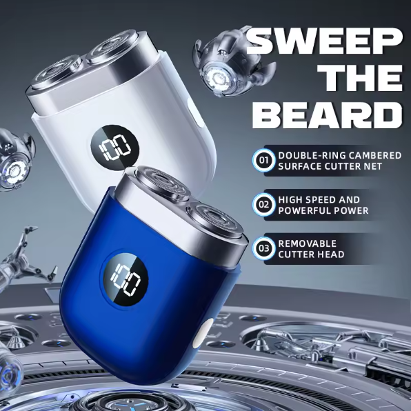 Electric Shaver Waterproof Digital Display