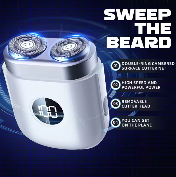 Electric Shaver Waterproof Digital Display