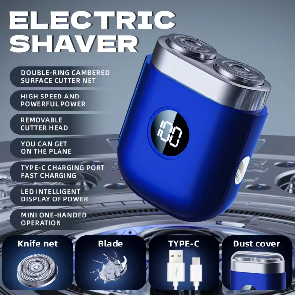 Electric Shaver Waterproof Digital Display