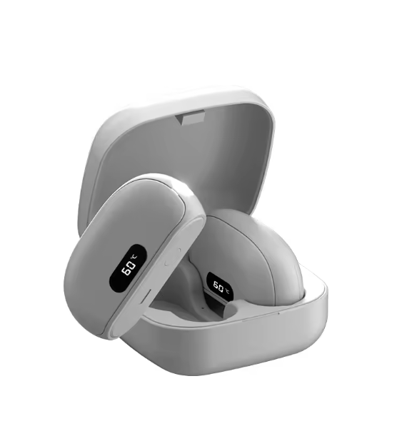 Magnetic Hand Warmer, USB Charging, Detachable Hand Warmer, Digital Temperature Display Portable Heater Two-Part Format