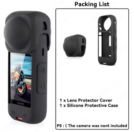 Lens Guards + Storage Bag + Screen Protector Film