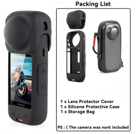 Lens Guards + Storage Bag + Screen Protector Film